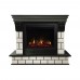 RealFlame Электрокамин Castle 25,5 AO античный дуб с очагом Saphir 25,5