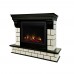 RealFlame Электрокамин Castle 25,5 AO античный дуб с очагом Saphir 25,5
