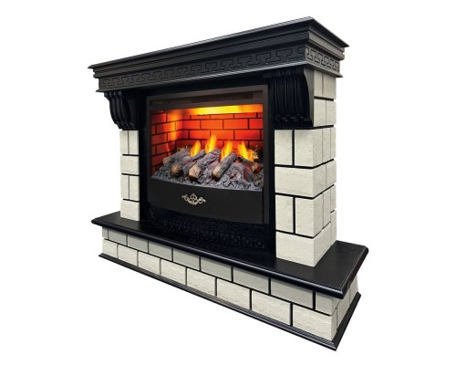 RealFlame Электрокамин Castle 25,5 DN орех с очагом 3D Firestar 25,5