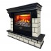 RealFlame Электрокамин Castle 25,5 DN орех с очагом 3D Firestar 25,5