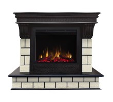RealFlame Электрокамин Castle 25,5 DN орех с очагом Saphir 25,5