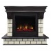 RealFlame Электрокамин Castle 25,5 DN орех с очагом Saphir 25,5