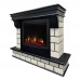 RealFlame Электрокамин Castle 25,5 DN орех с очагом Saphir 25,5