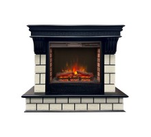 RealFlame Электрокамин Castle 25,5 DN орех с очагом Sparta 25,5 LED