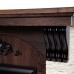 RealFlame Электрокамин Corfino NT орех с очагом 3D Oregan