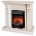 RealFlame Электрокамин Corfino WT айвори с очагом Majestic Lux Black