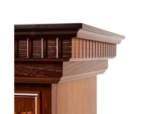 RealFlame Электрокамин Corsica 42/BV NT орех с очагом Saphir 42