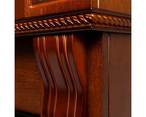 RealFlame Электрокамин Corsica 42/BV NT орех с очагом Saphir 42