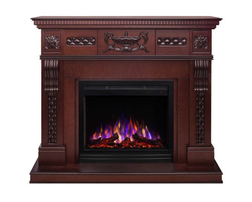 RealFlame Электрокамин Corsica Lux 25,5/26 AO античный дуб с очагом Saphir 25,5