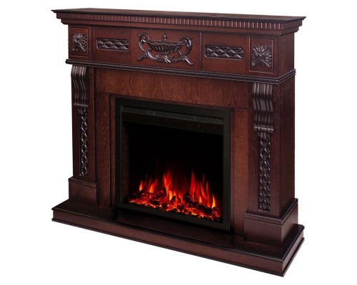 RealFlame Электрокамин Corsica Lux 25,5/26 AO античный дуб с очагом Saphir 25,5