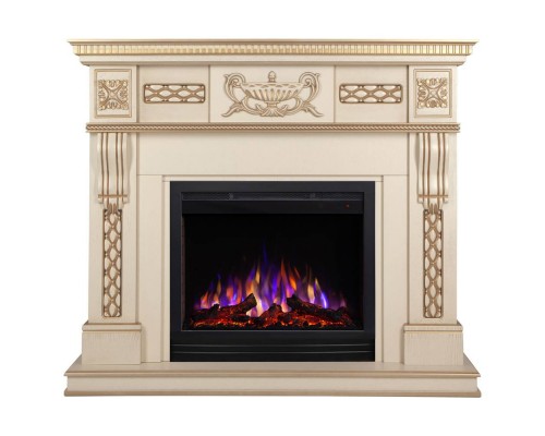 RealFlame Электрокамин Corsica Lux 25,5/26 WT с очагом Saphir 25,5