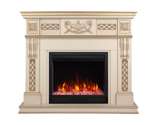 RealFlame Электрокамин Corsica Lux 25,5/26 WT с очагом Saphir 25,5