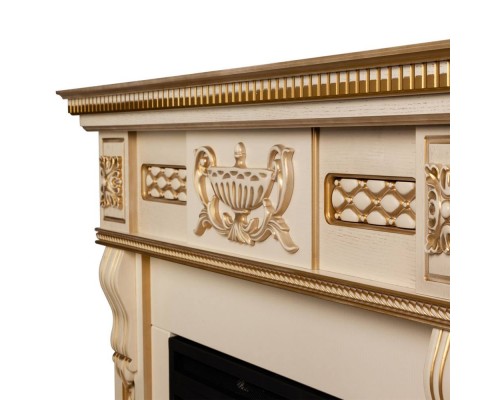 RealFlame Электрокамин Corsica Lux 25,5/26 WT с очагом Saphir 25,5