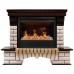 RealFlame Электрокамин Country 26 AO античный дуб с очагом 3D Helios 26 SBG