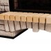 RealFlame Электрокамин Country 26 AO античный дуб с очагом 3D Helios 26