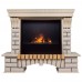 RealFlame Электрокамин Country 26 WT с очагом 3D Cassette 630 Black Panel