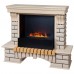 RealFlame Электрокамин Country 26 WT с очагом 3D Cassette 630 Black Panel