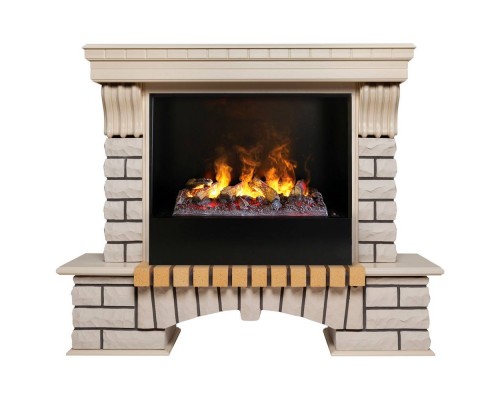 RealFlame Электрокамин Country 26 WT с очагом 3D Cassette 630
