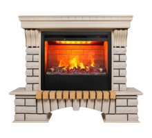 RealFlame Электрокамин Country 26 WT с очагом 3D Helios 26