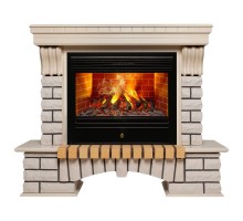 RealFlame Электрокамин Country 26 WT с очагом 3D Novara
