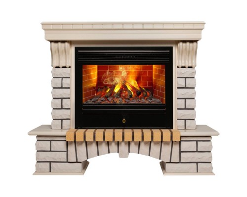 RealFlame Электрокамин Country 26 WT с очагом 3D Novara