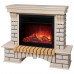 RealFlame Электрокамин Country 26 WT с очагом Moonblaze Black