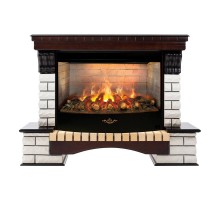RealFlame Электрокамин Country 33/33W AO античный дуб с очагом 3D Firestar 33