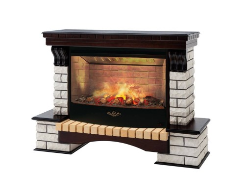RealFlame Электрокамин Country 33/33W AO античный дуб с очагом 3D Firestar 33