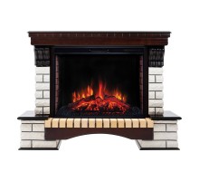 RealFlame Электрокамин Country 33/33W AO античный дуб с очагом Epsilon 33