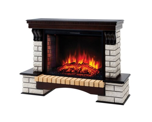 RealFlame Электрокамин Country 33/33W AO античный дуб с очагом Epsilon 33