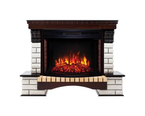 RealFlame Электрокамин Country 33/33W AO античный дуб с очагом Firespace 33 S IR