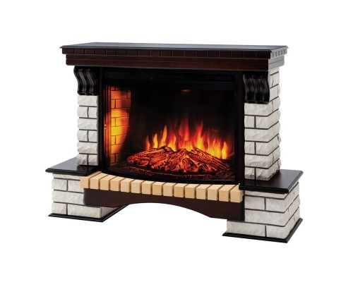 RealFlame Электрокамин Country 33/33W AO античный дуб с очагом Firespace 33 S IR
