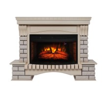 RealFlame Электрокамин Country 33/33W WT с очагом Firespace 33W S IR