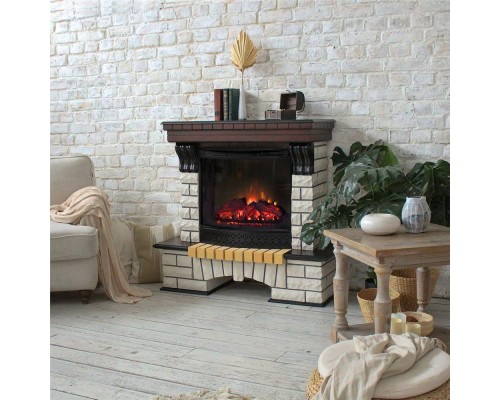 RealFlame Электрокамин Country AO античный дуб с очагом Evrika 25,5 LED
