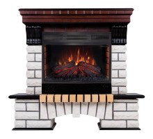 RealFlame Электрокамин Country AO античный дуб с очагом Firefield 25 S IR
