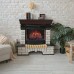 RealFlame Электрокамин Country AO античный дуб с очагом Firefield 25 S IR