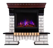 RealFlame Электрокамин Country AO античный дуб с очагом Saphir 25,5