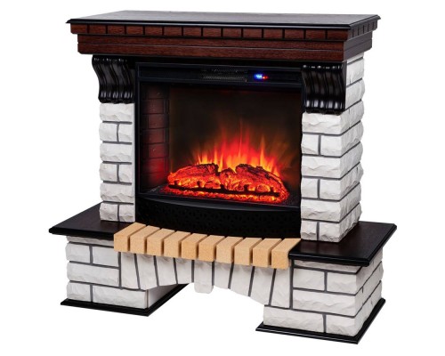 RealFlame Электрокамин Country AO античный дуб с очагом Sparta 25,5 LED