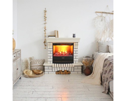 RealFlame Электрокамин Country WT с очагом 3D Firestar 25,5
