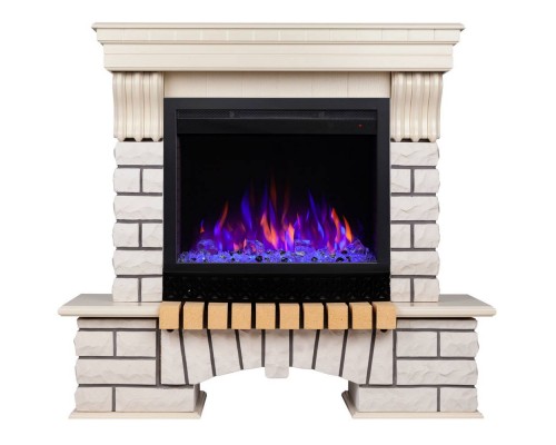 RealFlame Электрокамин Country WT с очагом Saphir 25,5