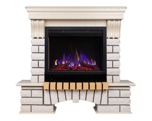 RealFlame Электрокамин Country WT с очагом Saphir 25,5