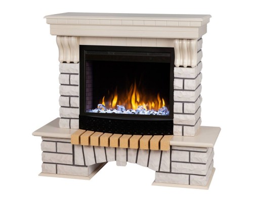 RealFlame Электрокамин Country WT с очагом Saphir 25,5