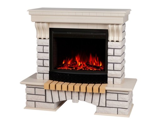 RealFlame Электрокамин Country WT с очагом Saphir 25,5