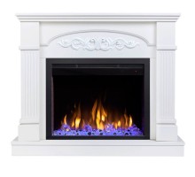 RealFlame Электрокамин Cristina 25,5 WT с очагом Saphir 25,5