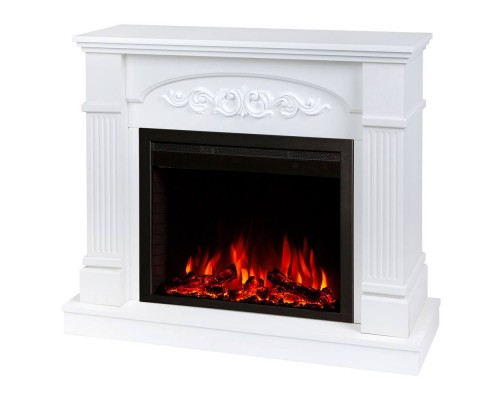 RealFlame Электрокамин Cristina 25,5 WT с очагом Saphir 25,5