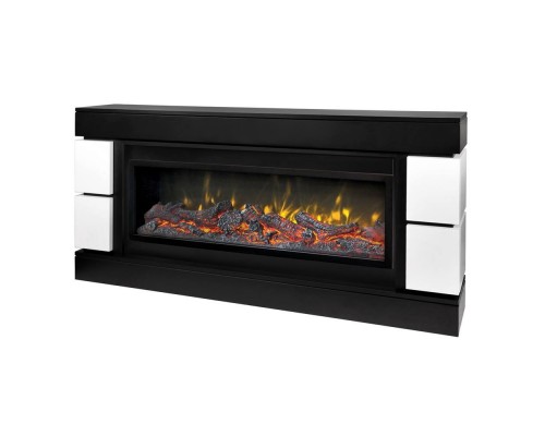 RealFlame Электрокамин Denver 42/BV BLM черный с очагом Beverly 1000
