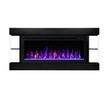 RealFlame Электрокамин Denver 42/BV BLM черный с очагом Saphir 42