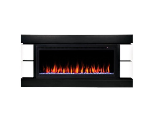 RealFlame Электрокамин Denver 42/BV BLM черный с очагом Saphir 42