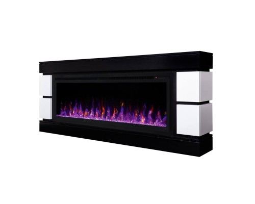 RealFlame Электрокамин Denver 50 BLM черный с очагом Saphir 50