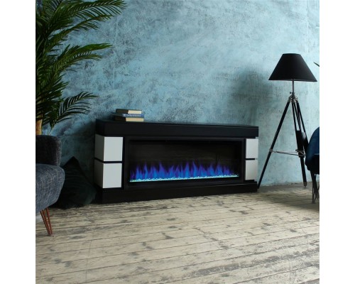 RealFlame Электрокамин Denver 50 BLM черный с очагом Saphir 50